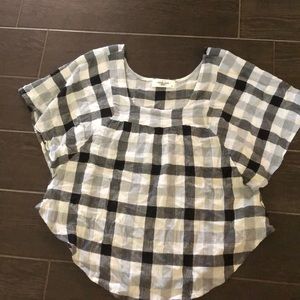 Flowy gingham top